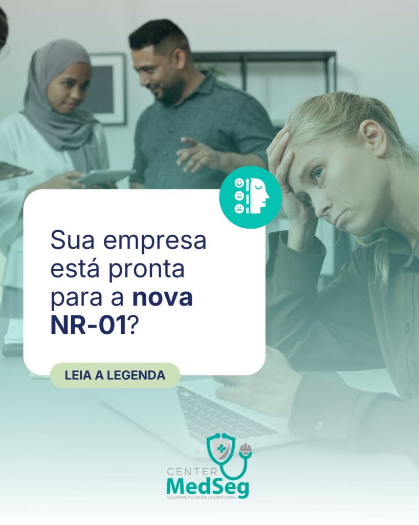 Está pronto para entender sobre a nova NR 01?