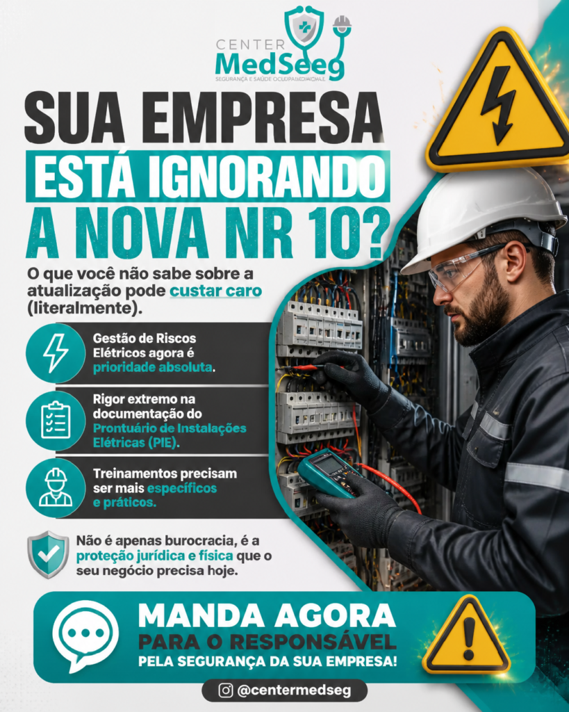 Nova NR 10: O que mudou e como proteger sua empresa